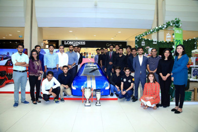 varsity students exhibit built from scratch energy efficient car in karachi varsity students exhibit built from scratch energy efficient car in karachi