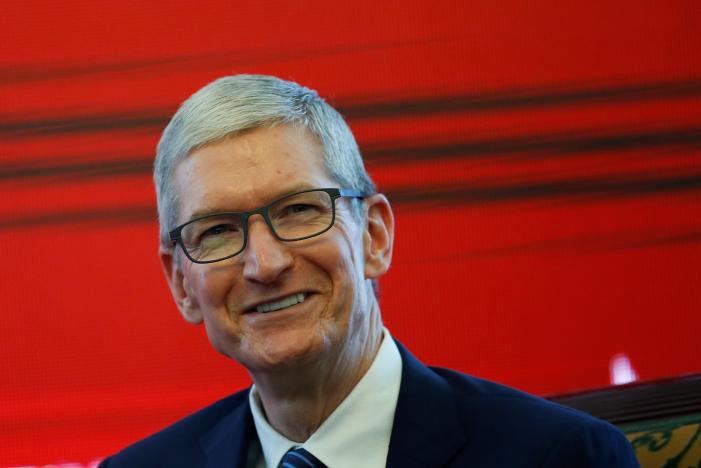 apple ceo tim cook attends the china development forum in beijing china march 18 2017 photo reuters