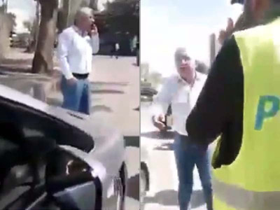 video showing ex administrator abusing cops goes viral video showing ex administrator abusing cops goes viral