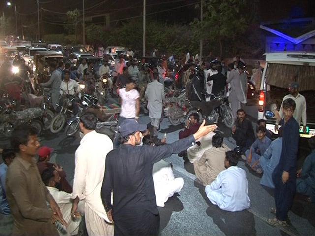 police register fir after the victim 039 s family staged a protest against khawaja shamsul islam on main thoroughfare photo express