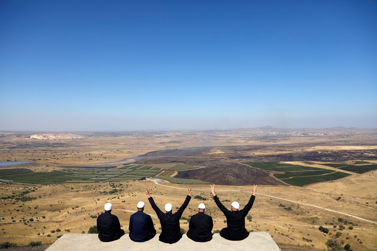 golan heights photo reuters