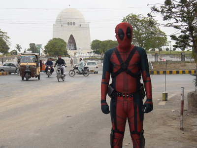 have you spotted deadpool in karachi