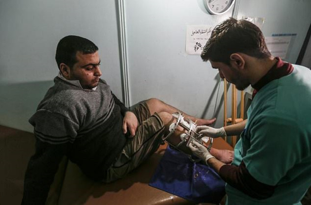 year of gaza protests leaves lives broken medical system on brink