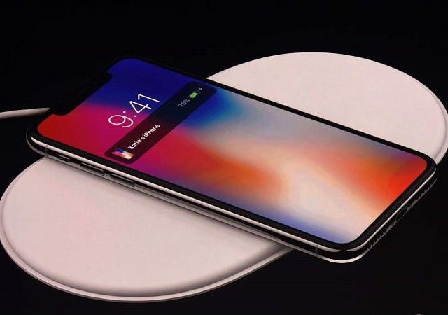 the apple airpower a wireless charging system for iphones was unveiled during a media event in california on september 12 2017 photo afp