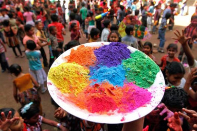 k p celebrates holi festival with bursts of colour k p celebrates holi festival with bursts of colour
