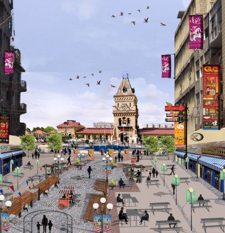 the plan is aimed at promoting a pedestrian culture in the city and creating public spaces photo courtesy sindh local government department the plan is aimed at promoting a pedestrian culture in the city and creating public spaces photo courtesy sindh local government department