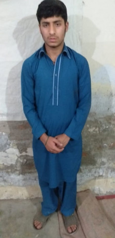 police arrested accused ghayyur haider and recovered a pistol from his possession photo express police arrested accused ghayyur haider and recovered a pistol from his possession photo express