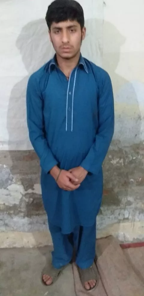 police arrested accused ghayyur haider and recovered a pistol from his possession photo express police arrested accused ghayyur haider and recovered a pistol from his possession photo express