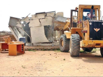 dozens of illegally constructed structures demolished dozens of illegally constructed structures demolished