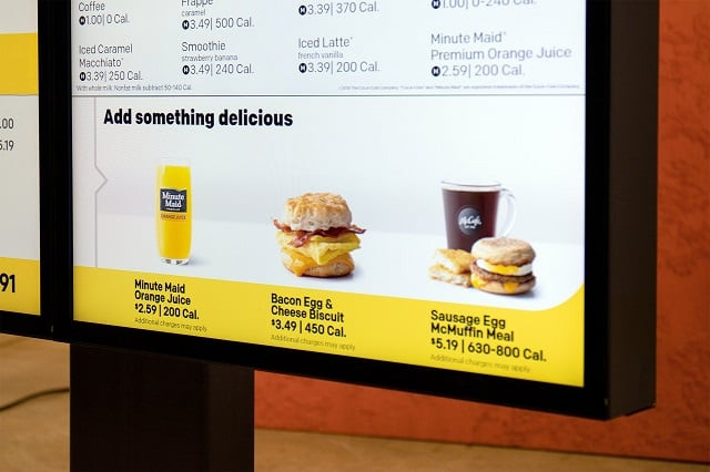 mcdonald s new digital menu boards photo mcdonald 039 s mcdonald s new digital menu boards photo mcdonald 039 s