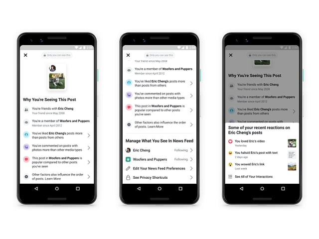 facebook is lifting the lid on the algorithm that decides which posts appear in its news feed as part of a drive to be more transparent and offer greater control to users photo facebook facebook is lifting the lid on the algorithm that decides which posts appear in its news feed as part of a drive to be more transparent and offer greater control to users photo facebook
