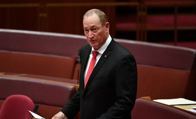 australia party senator fraser anning photo reuters australia party senator fraser anning photo reuters