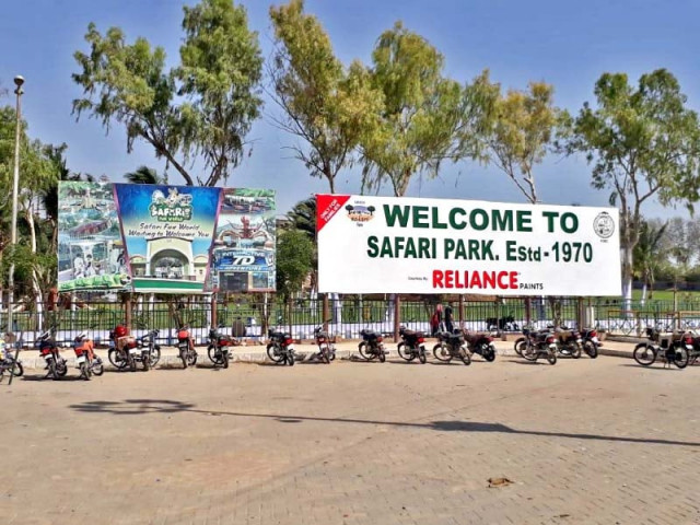 safari park was once an iconic recreation spot for the citizens of karachi but now it wears a deserted look photo express safari park was once an iconic recreation spot for the citizens of karachi but now it wears a deserted look photo express