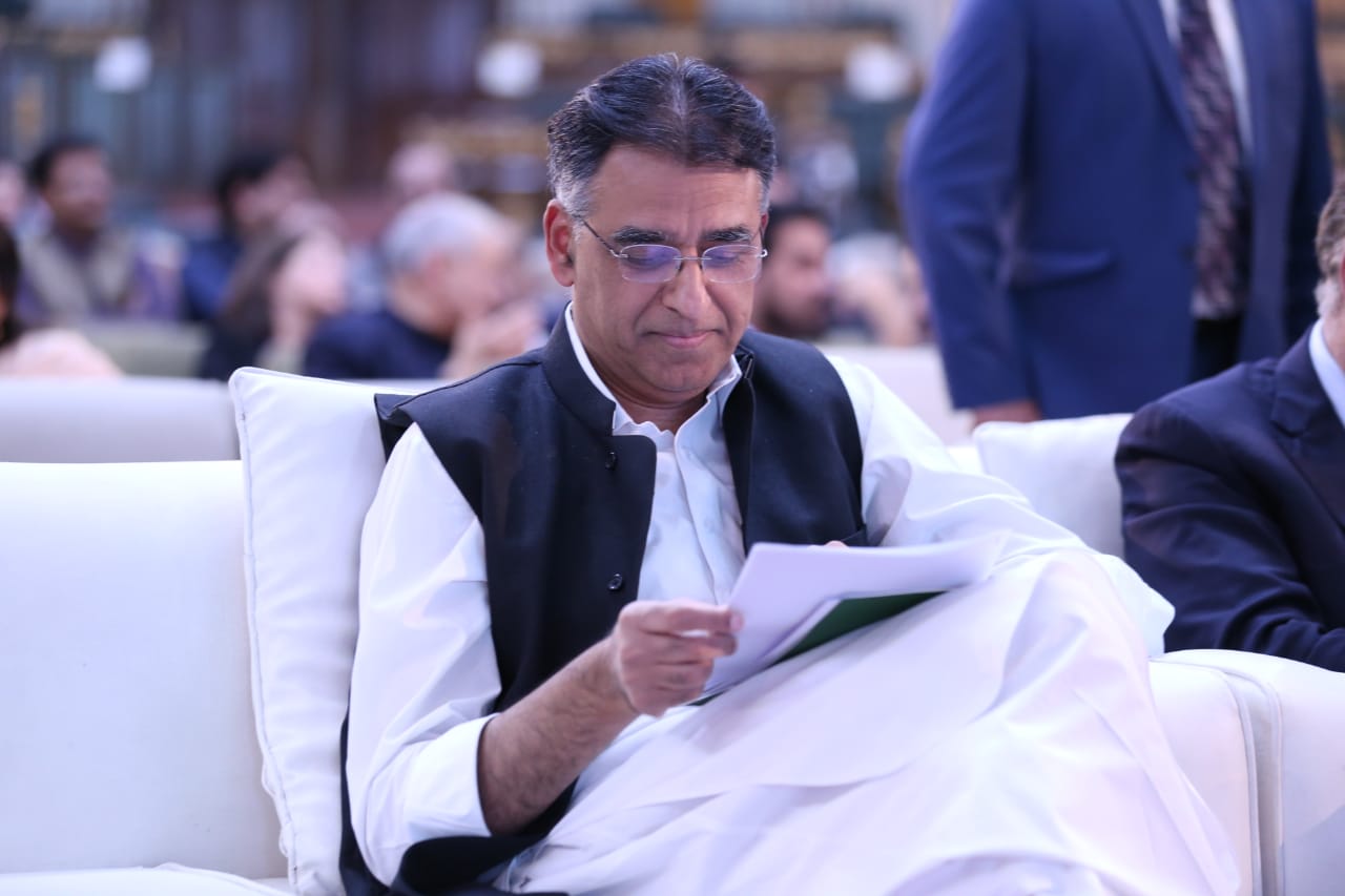 finance minister asad umar photo pti