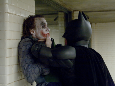 heath ledger made christian bale hit him for real in brutal the dark knight scene heath ledger made christian bale hit him for real in brutal the dark knight scene