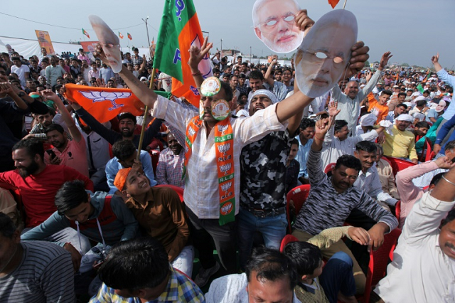 prime minister narendra modi is seeking re election in the world 039 s largest democracy where voting begins next week photo afp prime minister narendra modi is seeking re election in the world 039 s largest democracy where voting begins next week photo afp