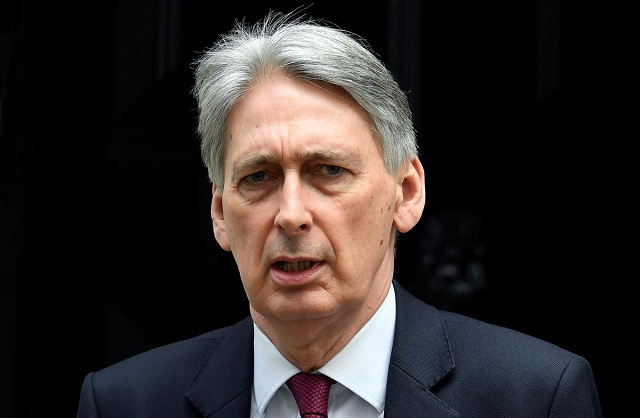 britain 039 s chancellor of the exchequer philip hammond is seen outside downing street in london britain april 3 2019 photo reuters britain 039 s chancellor of the exchequer philip hammond is seen outside downing street in london britain april 3 2019 photo reuters