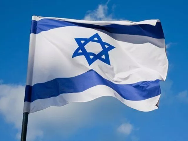israeli flag photo file israeli flag photo file