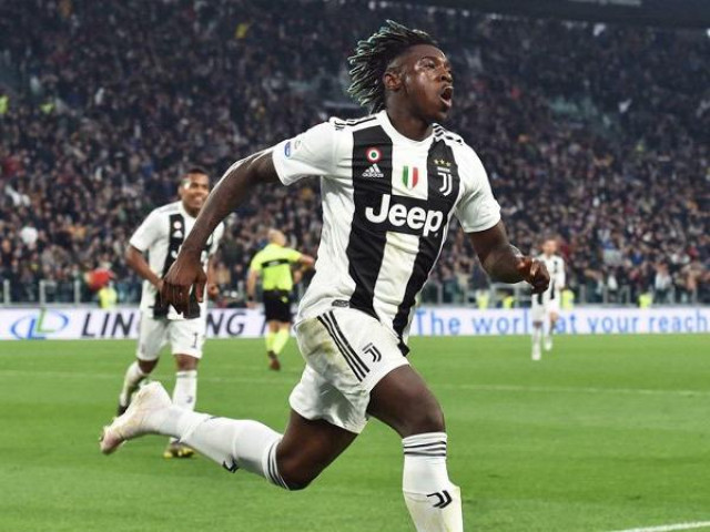 kean the victim of racist abuse earlier this week in cagliari came on as a substitute and fired in the winner on 84 minutes for his fifth goal in as many league games photo afp kean the victim of racist abuse earlier this week in cagliari came on as a substitute and fired in the winner on 84 minutes for his fifth goal in as many league games photo afp