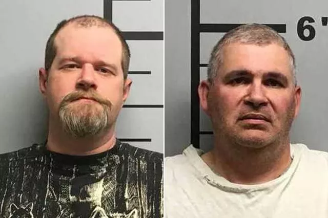 christopher hicks left 36 and charles eugene ferris 50 were detained on monday after the shooting incident photo courtesy newsweek christopher hicks left 36 and charles eugene ferris 50 were detained on monday after the shooting incident photo courtesy newsweek