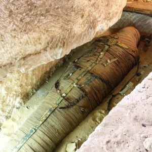 egypt unveils 2 500 year old mummy at forgotten cemetery