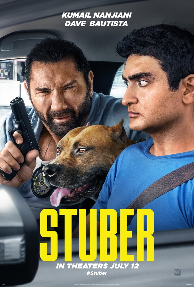 kumail nanjiani dave bautista s stuber to take fans on bumpy ride