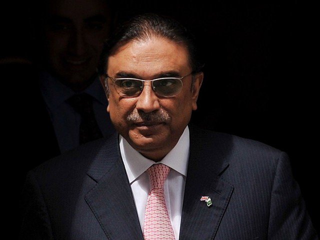 former president and ppp co chairperson asif ali zardari photo afp