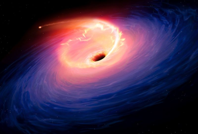 supermassive black holes rip up and devour hapless stars a hundred times more frequently than thought according to research released in 2017 photo afp