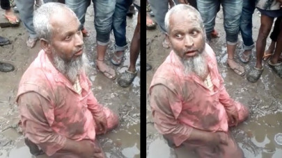 watch muslim man attacked for selling beef in india forced to eat pork