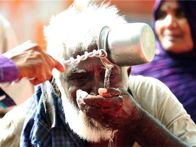 last year over 60 people had died due to the heatwave in karachi photo afp