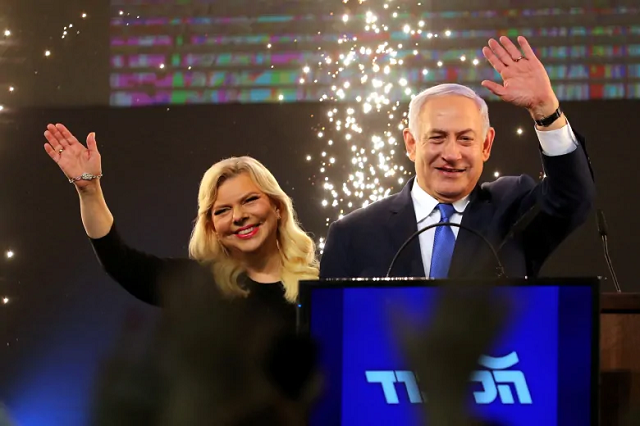 the close and often vitriolic contest was widely seen in israel as a referendum on netanyahu s character photo reuters