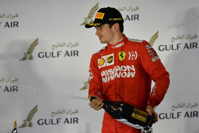 unlucky the focus in shanghai will be on leclerc the ferrari rookie from monaco who fully deserved victory two weeks ago but had to settle for the first podium of his career photo afp