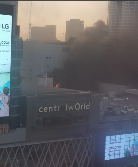 fire erupted at mall in bangkok photo courtesy channel news asia