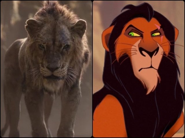 fans disappointed over scar s look in new lion king