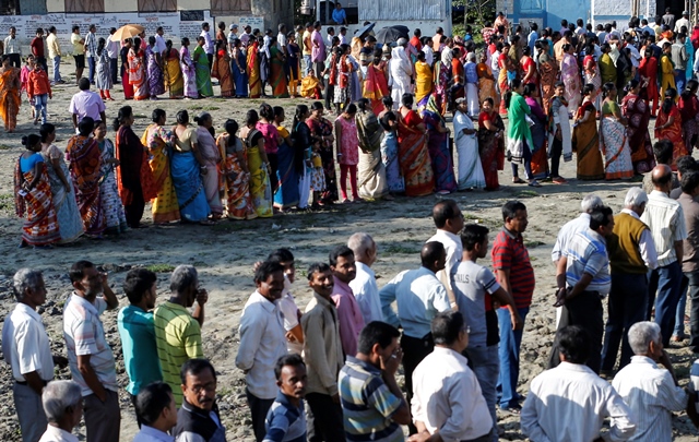 900 million of india 039 s 1 3 billion people are eligible to vote photo reuters