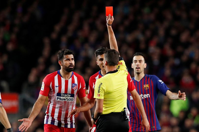 diego costa suspended after insulting referee s mother