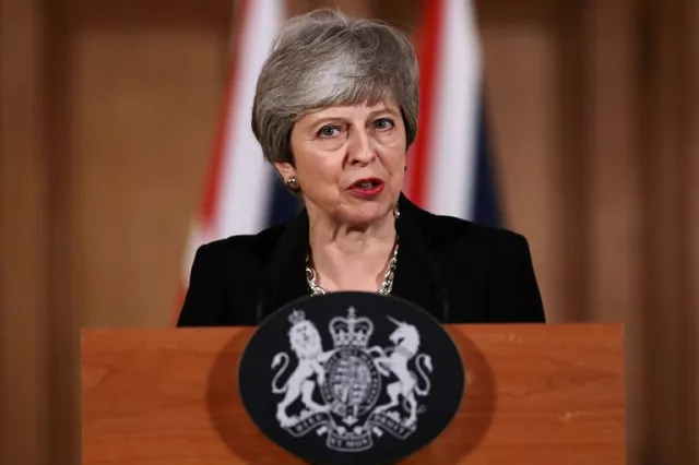 british pm may defends brexit delay critic asks her to resign photo afp british pm may defends brexit delay critic asks her to resign photo afp