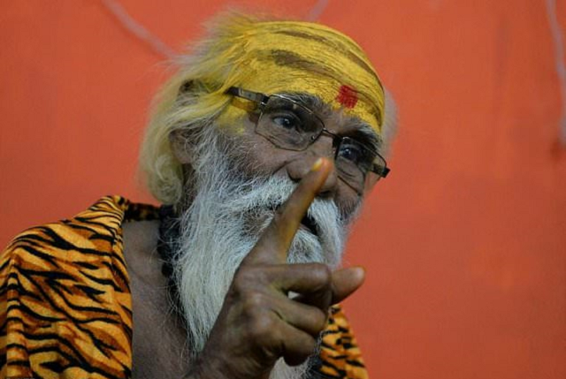 indian priest fakkad baba keeps running for election because his guru has predicted victory will come on his 20th attempt photo afp