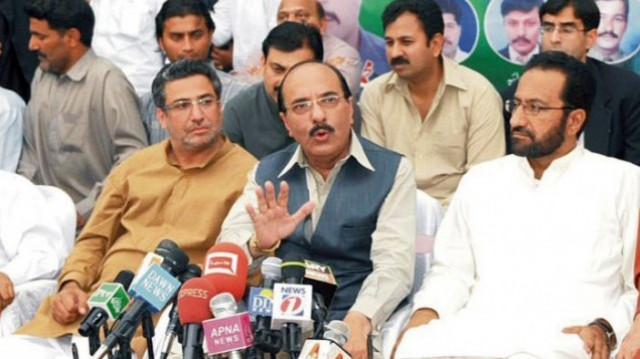 pml q tussle with pml n over hamesh khan