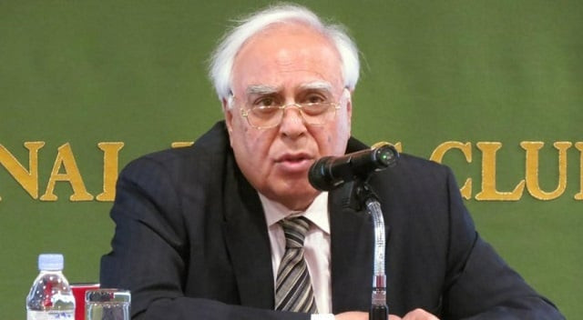 kapil sibal says bjp president amit shah among those involved photo afp kapil sibal says bjp president amit shah among those involved photo afp