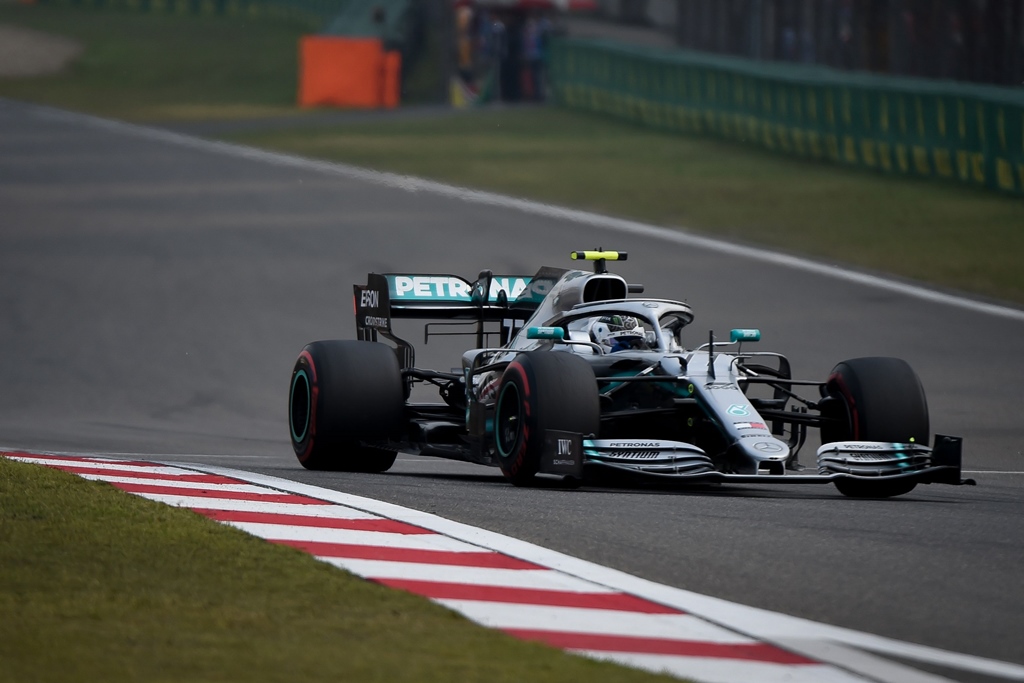 setting pace bottas recovered his poise quicker from his acrobatics at turn 1 to finish at top in practice photo afp