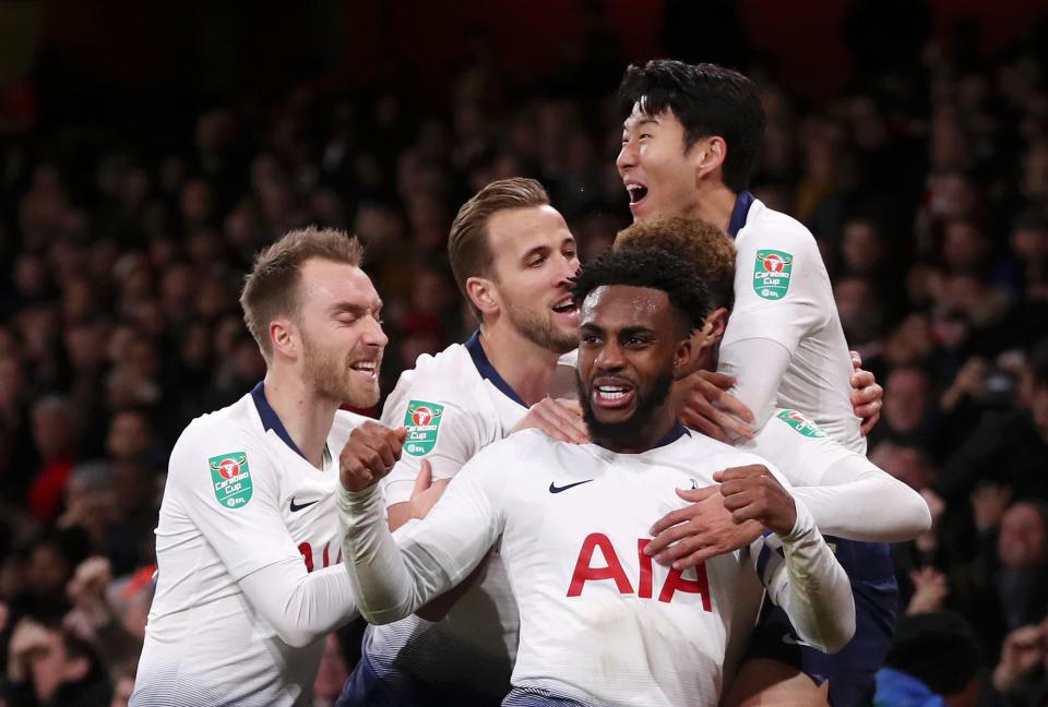 south korea forward son did not take long to prove tottenham aren 039 t a one man team as he hit the winner against city after kane went off photo afp