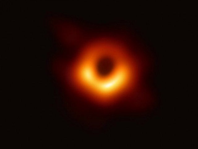 the first photograph of a black hole and its fiery halo released wednesday by event horizon telescope astronomers is the quot most direct proof of their existence quot one of the project 039 s lead scientists photo nsf