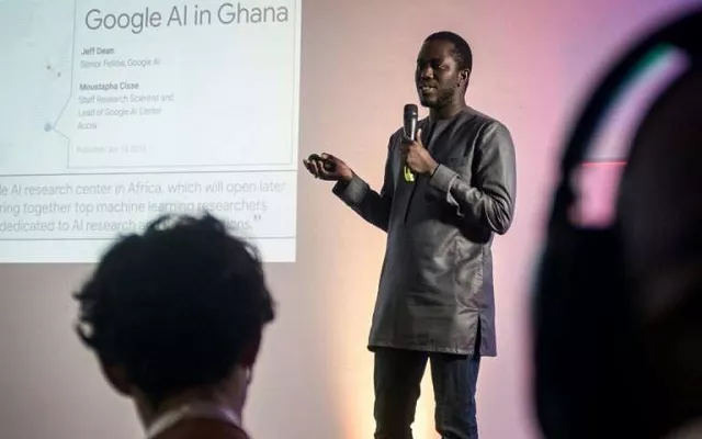 moustapha cisse head of google artificial intelligence ai centre in ghana wants to collaborate with local universities and start ups photo afp moustapha cisse head of google artificial intelligence ai centre in ghana wants to collaborate with local universities and start ups photo afp