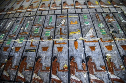egypt unveils colourful fifth dynasty tomb