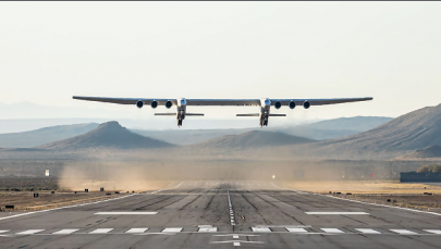 world s largest plane makes first test flight world s largest plane makes first test flight