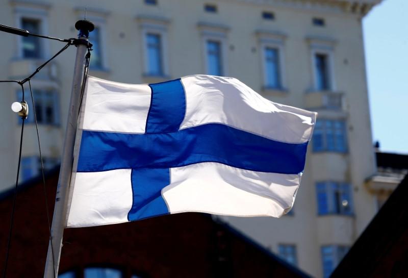 finland 039 s flag flutters in helsinki finland photo reuters