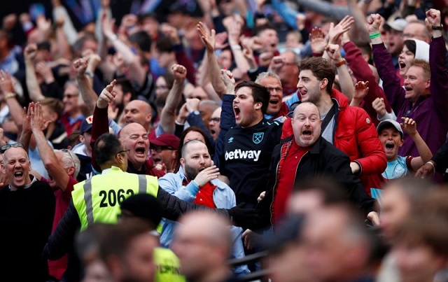 west ham to ban fans identified in anti semitic video
