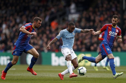 sterling double takes man city top once more sterling double takes man city top once more