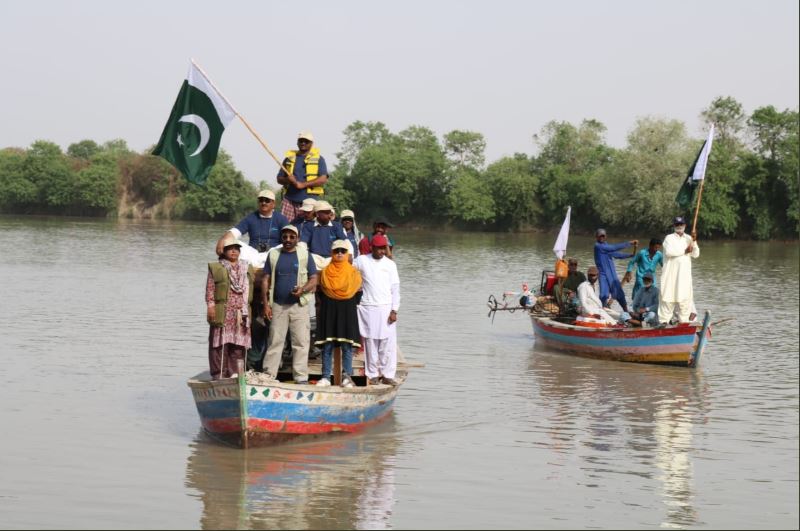 sindh wildlife department 039 s latest survey discovers 500 new indus river dolphins photo courtesy muhammad khawar khan